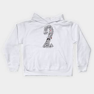 Two (Buu&Luu Alphabet) Kids Hoodie